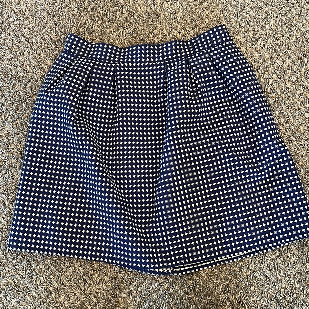 High wasted mini skirt